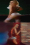 Nasty naked woman selling